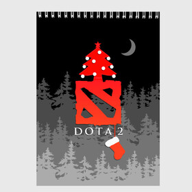 Скетчбук с принтом Dota 2  С Новым годом в Кировске, 100% бумага
 | 48 листов, плотность листов — 100 г/м2, плотность картонной обложки — 250 г/м2. Листы скреплены сверху удобной пружинной спиралью | christmas | dota 2 | fir forest | happy new year | logo | moon | multiplayer | night | pc game | tree with balls | ёлка с шариками | еловый лес | компьютерная игра | логотип | луна | многопользовательская | ночь | рождество | с новым годом