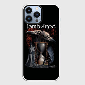 Чехол для iPhone 13 Pro Max с принтом Время уходит LOG в Кировске,  |  | alternative | lamb of god | log | metall | music | rock | альтернатива | ламб оф гад | ламб оф год | металл | музыка | рок