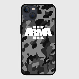 Чехол для iPhone 13 с принтом ARMA 3 | АРМА 3 | МИЛИТАРИ в Кировске,  |  | arma | arma 3 | arma3 | game | logo | military | war | арма 3 | арма3 | война | игра | игры | лого | логотип | милитари | хаки | шутер