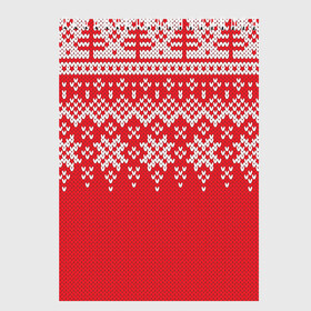 Скетчбук с принтом Knitted Pattern в Кировске, 100% бумага
 | 48 листов, плотность листов — 100 г/м2, плотность картонной обложки — 250 г/м2. Листы скреплены сверху удобной пружинной спиралью | background | christmas | holiday | knitted | knitted pattern | pattern | snow | trees | winter | вязаный | вязаный узор | елки | зима | праздник | рождество | снег | узор | фон