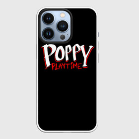 Чехол для iPhone 13 Pro с принтом POPPY PLAYTIME LOGO в Кировске,  |  | poppy playtime | игра | лого | логотип | монстр | плэйтайм | попи плей тайм | попи плэй тайм | попиплейтам | попиплэйтайм | поппи плейтайм | поппиплэйтайм | хагги вагги | хаги ваги | хоррор