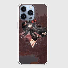 Чехол для iPhone 13 Pro с принтом Ху Тао в примогеме Genshin Impact в Кировске,  |  | genshin impact | hu tao | аниме | ваншэн | геншин импакт | геншин удар | копье | огонь | пиро | ху тао | хутава