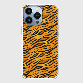 Чехол для iPhone 13 Pro с принтом Тигровый Окрас (Tiger) в Кировске,  |  | animal | beast | cat | predator | tiger | амурский тигр | белый тигр | год тигра | животное | зверь | кот | полосатая кошка | саблезубый тигр | тигр | хищник | царь джунглей | шерхан