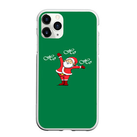 Чехол для iPhone 11 Pro матовый с принтом о хо хо в Кировске, Силикон |  | 2022 | claus | happiness | happy | new | santa | year | год | дед | клаус | мороз | новый | о | санта | счастливый | счастье | хо