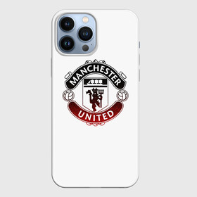 Чехол для iPhone 13 Pro Max с принтом Манчестер Юнайтед   гордость и слава в Кировске,  |  | англия | апл | красные дьяволы | манчестер | манчестер юнайтед | футбол