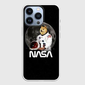 Чехол для iPhone 13 Pro с принтом Доги Космонавт (Мем Наса) Doge в Кировске,  |  | doge | earth | mars | meme | moon | nasa | space | star | usa | америка | гагарин | доги | животные | звезда | земля | корги | космонавт | космос | луна | марс | мем | наса | планета | прикол | собака | сша | флаг