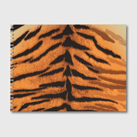 Альбом для рисования с принтом ТИГРИНАЯ ШКУРА в Кировске, 100% бумага
 | матовая бумага, плотность 200 мг. | 2022 | christmas | merry | new | tiger | year | год | животные | новый | рождество | текструа | тигр | тигра | тигриная | тигровая | шерсть