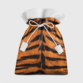 Подарочный 3D мешок с принтом ТИГРИНАЯ ШКУРА в Кировске, 100% полиэстер | Размер: 29*39 см | Тематика изображения на принте: 2022 | christmas | merry | new | tiger | year | год | животные | новый | рождество | текструа | тигр | тигра | тигриная | тигровая | шерсть