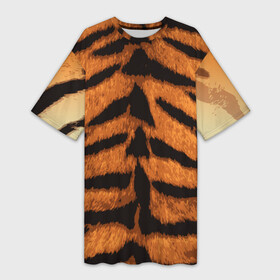 Платье-футболка 3D с принтом ТИГРИНАЯ ШКУРА в Кировске,  |  | 2022 | christmas | merry | new | tiger | year | год | животные | новый | рождество | текструа | тигр | тигра | тигриная | тигровая | шерсть