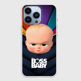 Чехол для iPhone 13 Pro с принтом Голова Босса в Кировске,  |  | Тематика изображения на принте: baby | boss | boss baby | босс | босс молокосос | маленький босс | малыш | мальчик | молокосос | ребенок