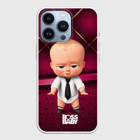 Чехол для iPhone 13 Pro с принтом Босс без штанов в Кировске,  |  | Тематика изображения на принте: baby | boss | boss baby | босс | босс молокосос | маленький босс | малыш | мальчик | молокосос | ребенок