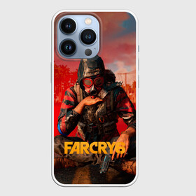 Чехол для iPhone 13 Pro с принтом Far Cry 6   Повстанец в Кировске,  |  | 6 | art | cry | far | game | shooter | ubisoft | арт | край | пистолет | повстанец | противогаз | фар | фаркрай | шутер | яра
