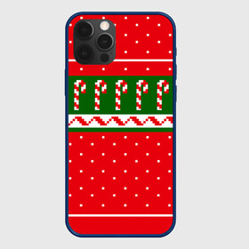 Чехол для iPhone 12 Pro Max с принтом ЛЕДЕНЦЫ НОВОГОДНИЕ в Кировске, Силикон |  | 2020 | 2021 | christmas | merry | леденец | нг | новогодний | новый год | рождество | свитер | узоры