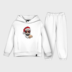Детский костюм хлопок Oversize с принтом Bad Santa xmas Плохой Санта в Кировске,  |  | 2022 | santa | дед мороз | новый год | новый год 2022 | санта