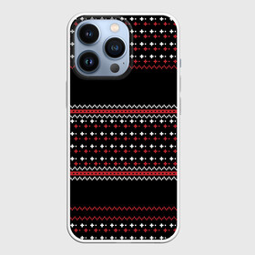 Чехол для iPhone 13 Pro с принтом НОВОГОДНИЙ ПАТТЕРН | SWEATER в Кировске,  |  | 2020 | 2021 | 2022 | christmas | meow | meowy christmas | merry | леденец | нг | новогодний | новый год | рождество | свитер | узоры