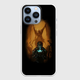 Чехол для iPhone 13 Pro с принтом Necromorph в Кировске,  |  | Тематика изображения на принте: dead space | айзек кларк | броня | космос