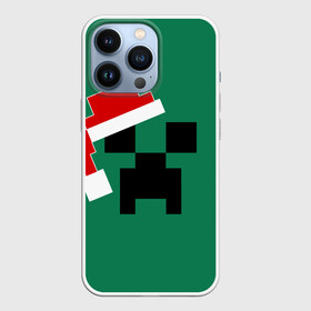 Чехол для iPhone 13 Pro с принтом Майнкрафт Новогодний в Кировске,  |  | 2021 | 2022 | christmas | happy | merry | merry christmas | minecraft | minekraft | new year | snow | sweater | ugly christmas | winter | зима | майнкрафт | новогодний | новогодняя | новый год | рождественский | рождественский свитер | рожд