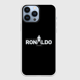 Чехол для iPhone 13 Pro Max с принтом Cristiano Ronaldo Black Theme в Кировске,  |  | cr7 | cristiano ronaldo | англия | апл | кригтиану | криштиану ронадлу | манчестер юнайтед | мю | премьер лига | роналду | футбол