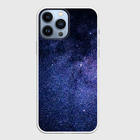 Чехол для iPhone 13 Pro Max с принтом Night sky в Кировске,  |  | звезды | космос | красивый | млечный путь | ночь | синий | темный
