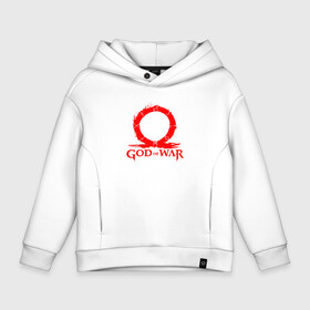 Детское худи Oversize хлопок с принтом GOD OF WAR RED LOGO RAGNAROK в Кировске, френч-терри — 70% хлопок, 30% полиэстер. Мягкий теплый начес внутри —100% хлопок | боковые карманы, эластичные манжеты и нижняя кромка, капюшон на магнитной кнопке | ascension | betrayal | chains of olympus | cratos | ghost of sparta | god of war | hack and slash | kratos | logo | бог войны | год ов вар | год оф вар | игра | кратос | лого | логотип | эмблема