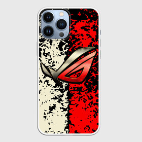 Чехол для iPhone 13 Pro Max с принтом ROG Gaming, Republic Of Gamers в Кировске,  |  | asus | cybersport | republic of gamers | rog | rog gaming | асус | киберспорт