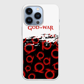 Чехол для iPhone 13 Pro с принтом God of War Logo Pattern. в Кировске,  |  | ascension | betrayal | chains of olympus | cratos | ghost of sparta | god of war | hack and slash | kratos | logo | бог войны | год ов вар | год оф вар | игра | кратос | лого | логотип | эмблема