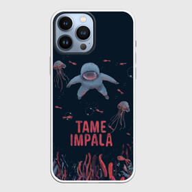 Чехол для iPhone 13 Pro Max с принтом Tame impala under water в Кировске,  |  | alternative | metall | music | rock | tame impala | альтернатива | металл | музыка | рок | тэйм импала