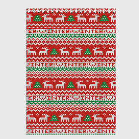 Скетчбук с принтом Deer Christmas Pattern в Кировске, 100% бумага
 | 48 листов, плотность листов — 100 г/м2, плотность картонной обложки — 250 г/м2. Листы скреплены сверху удобной пружинной спиралью | Тематика изображения на принте: background | christmas | christmas pattern | deer | herringbone | holiday | knitted pattern | new year | pattern | texture | tree | вязаный узор | елка | елочка | новогодний узор | новый год | олени | паттерн | праздник | рождество | текстура | узор | фон