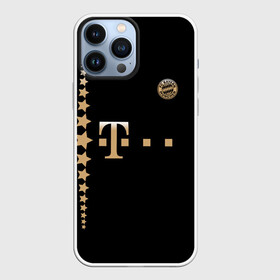 Чехол для iPhone 13 Pro Max с принтом Bayern Lewandowski Black Theme в Кировске,  |  | bavaria | bayern | lewandowski | бавария | германия | левандовски | лига чемпионов | мюнхен | польша | футбол