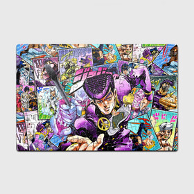 Головоломка Пазл магнитный 126 элементов с принтом JoJos Bizarre Adventure: Josuke в Кировске, полимерный материал с магнитным слоем | 126 деталей, размер изделия —  180*270 мм | anime | crazy diamond | jojo | jojo bizarre adventure | jojos bizarre adventure | josuke higashikata | аниме | джоджо | джоске | джосуке | манга