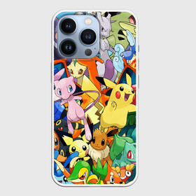 Чехол для iPhone 13 Pro с принтом АНИМЕ, ПОКЕМОНЫ ВСЕ ПЕРСОНАЖИ   POKEMON в Кировске,  |  | animals | pika | pika pika | pikachu | pokemon | все герои покемоны | детектив пикачу | животные | звери | пика | пикачу | покемон | покемоны | покемоны все персонажи