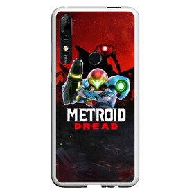 Чехол для Honor P Smart Z с принтом Metroid Dread Самус Аран в Кировске, Силикон | Область печати: задняя сторона чехла, без боковых панелей | aran | dread | mercurysteam | metroid | nintendo | samus | samus aran | самус аран