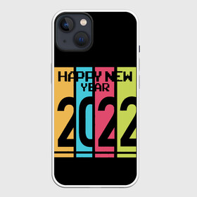 Чехол для iPhone 13 с принтом Просто и со вкусом 2022 новый год в Кировске,  |  | new year | tiger | год тигра | новый год | праздник | с новым годом | тигр