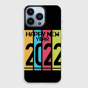 Чехол для iPhone 13 Pro с принтом Просто и со вкусом 2022 новый год в Кировске,  |  | Тематика изображения на принте: new year | tiger | год тигра | новый год | праздник | с новым годом | тигр