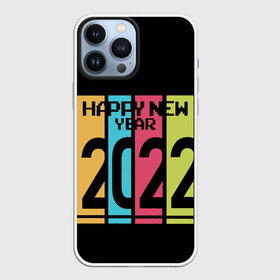 Чехол для iPhone 13 Pro Max с принтом Просто и со вкусом 2022 новый год в Кировске,  |  | Тематика изображения на принте: new year | tiger | год тигра | новый год | праздник | с новым годом | тигр