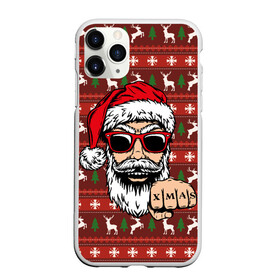 Чехол для iPhone 11 Pro матовый с принтом Bad Santa Плохой Санта в Кировске, Силикон |  | Тематика изображения на принте: 2022 | год тигра | новый год | новый год 2022 | символ года | тигр | тигренок | тигрица | тигры