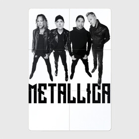 Магнитный плакат 2Х3 с принтом Metallica - cool guys! в Кировске, Полимерный материал с магнитным слоем | 6 деталей размером 9*9 см | group | hard rock | legend | los angeles | metallica | thrash metal | usa | группа | легенда | лос   анджелес | металлика | сша | трэш метал | тяжёлый рок