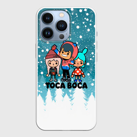 Чехол для iPhone 13 Pro с принтом Новогодний Toca Boca. в Кировске,  |  | merry christmas | toca boca | toca life world | зима близко | игра | леон | новогодний | новый год | рита | рождество | снег | снежинки | тока бока | тока бока лайф | туса воса