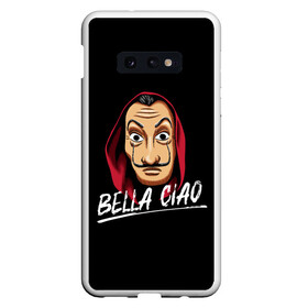 Чехол для Samsung S10E с принтом БУМАЖНЫЙ ДОМ LA CASA DE PAPEL BELLA CIAO в Кировске, Силикон | Область печати: задняя сторона чехла, без боковых панелей | bella ciao | la casa de papel | бумажный дом | ла каса де | ла каса де папель | ла каса де пепел | лакаса | сериал | фильм