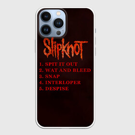 Чехол для iPhone 13 Pro Max с принтом Demo Tape   Slipknot в Кировске,  |  | slipknot | алессандро вентурелла | альбом | джей вайнберг | джеймс рут | кори тейлор | крис фен | крэйг джонс | метал | мик томсон | музыка | петля | рок группа | сид уилсон | скользящий узел | слайпкнот