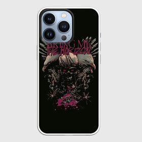 Чехол для iPhone 13 Pro с принтом Skull and Eagle BMTH в Кировске,  |  | Тематика изображения на принте: alternative | bring me the horizon | metall | music | rock | альтернатива | бринг ми зэ харайзон | бринги | металл | музыка | рок