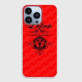 Чехол для iPhone 13 Pro с принтом MU Red Devils coral theme в Кировске,  |  | manchester united | mu | mufc | old trafford | англия | апл | красные | красные дьяволы | лига чемпионов | манчестер | манчестер юнайтед | мю | олд траффорд | премьер лига | театр мечты | футбол