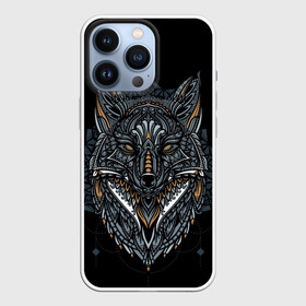 Чехол для iPhone 13 Pro с принтом ЭТНИЧЕСКАЯ ЛИСА   FOX ABSTRACT в Кировске,  |  | abstract | fox | fox head | foxy | абстракция | голова лисы | животные | звери | лиса | этническая лиса | этно | этно лиса