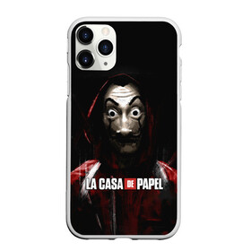 Чехол для iPhone 11 Pro матовый с принтом РИСУНОК БУМАЖНЫЙ ДОМ - LA CASA DE PAPEL BELLA CIAO в Кировске, Силикон |  | bella ciao | la casa de papel | бумажный дом | ла каса де | ла каса де папель | ла каса де пепел | лакаса | сериал | фильм