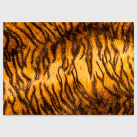 Поздравительная открытка с принтом Шкура тигра 2022 в Кировске, 100% бумага | плотность бумаги 280 г/м2, матовая, на обратной стороне линовка и место для марки
 | 2022 | год тигра | новый год | новый год 2022 | символ года | тигр | тигренок | тигрица | тигры