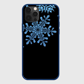 Чехол для iPhone 12 Pro Max с принтом Минималистичные Снежинки в Кировске, Силикон |  | зима | минимализм | новый год | снег | снегопад | снежинки