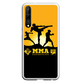 Чехол для Honor P30 с принтом ММА (Mixed Martial Arts) в Кировске, Силикон | Область печати: задняя сторона чехла, без боковых панелей | bellator | boxing | fight club | mixed martial arts | ufc | айкидо | беллатор | боевые искусства | боец | бои | бои без правил | бойцовский клуб | бокс | борьба | воин | джиуджитсу | дзюдо | единоборства | карате | кикбоксинг