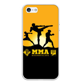 Чехол для iPhone 5/5S матовый с принтом ММА (Mixed Martial Arts) в Кировске, Силикон | Область печати: задняя сторона чехла, без боковых панелей | bellator | boxing | fight club | mixed martial arts | ufc | айкидо | беллатор | боевые искусства | боец | бои | бои без правил | бойцовский клуб | бокс | борьба | воин | джиуджитсу | дзюдо | единоборства | карате | кикбоксинг