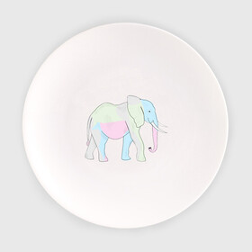 Тарелка с принтом Сказочный слон в Кировске, фарфор | диаметр - 210 мм
диаметр для нанесения принта - 120 мм | африка | дикое животное | животное | животные | звери | индия | слон | экзотика