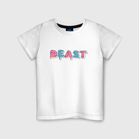 Детская футболка хлопок с принтом Mr Beast - Art 1 в Кировске, 100% хлопок | круглый вырез горловины, полуприлегающий силуэт, длина до линии бедер | Тематика изображения на принте: mr beast | youtube | арты | блогеры | мистер бист | ютуберы